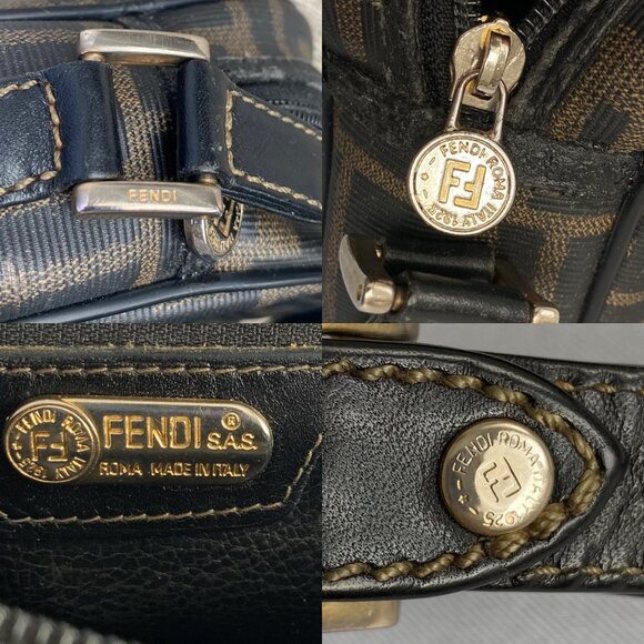 Fendi Vintage Zucca FF Logo Crossbody Bag100% Authentic - Picture 7 of 16